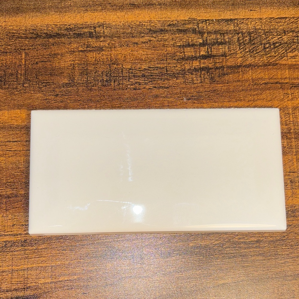 Metro Beveled White Gloss 3-inch x 6-inch Wall Tile